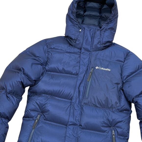 Columbia Peak District Mid Down Jacket Blue - Picture 2 of 8